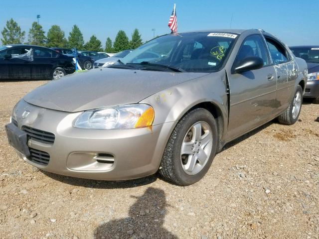 1B3EL46X03N515288 - 2003 DODGE STRATUS SE TAN photo 2