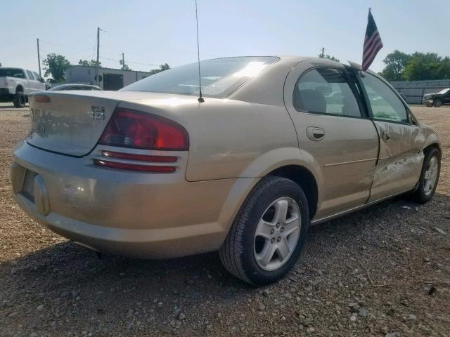 1B3EL46X03N515288 - 2003 DODGE STRATUS SE TAN photo 4