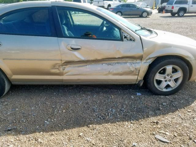 1B3EL46X03N515288 - 2003 DODGE STRATUS SE TAN photo 9