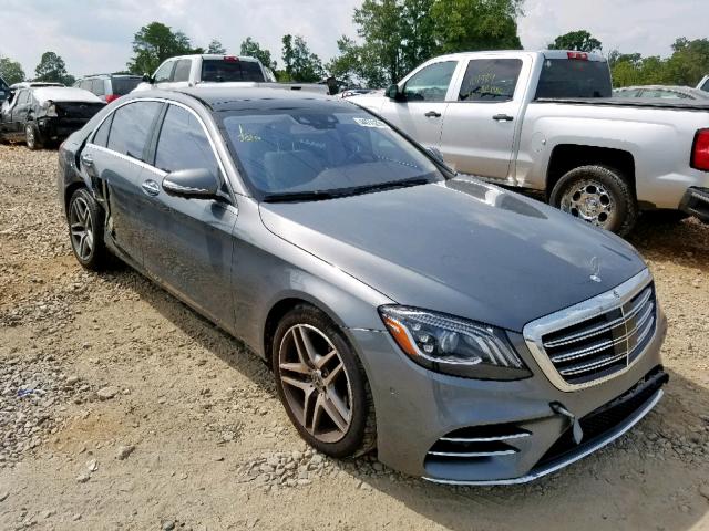 WDDUG8GB1JA407975 - 2018 MERCEDES-BENZ S 560 4MAT GRAY photo 1