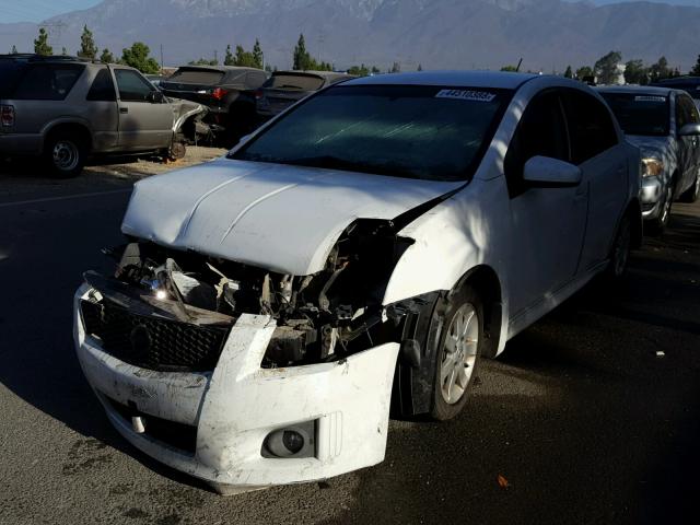 3N1AB6AP8AL715936 - 2010 NISSAN SENTRA 2.0 WHITE photo 2