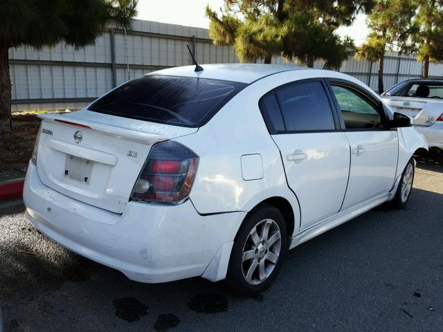 3N1AB6AP8AL715936 - 2010 NISSAN SENTRA 2.0 WHITE photo 4