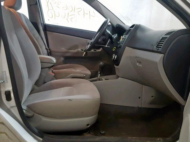 KNAFE221495658141 - 2009 KIA SPECTRA EX SILVER photo 5