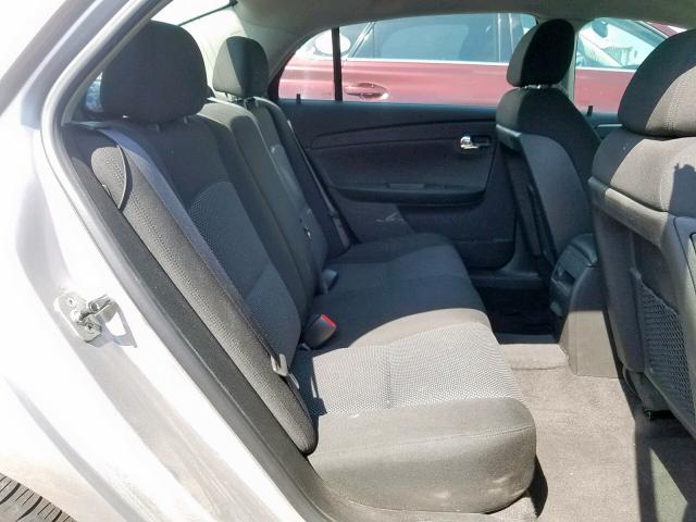 1G1ZH57B58F286031 - 2008 CHEVROLET MALIBU 1LT SILVER photo 6
