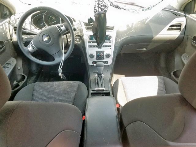 1G1ZH57B58F286031 - 2008 CHEVROLET MALIBU 1LT SILVER photo 9