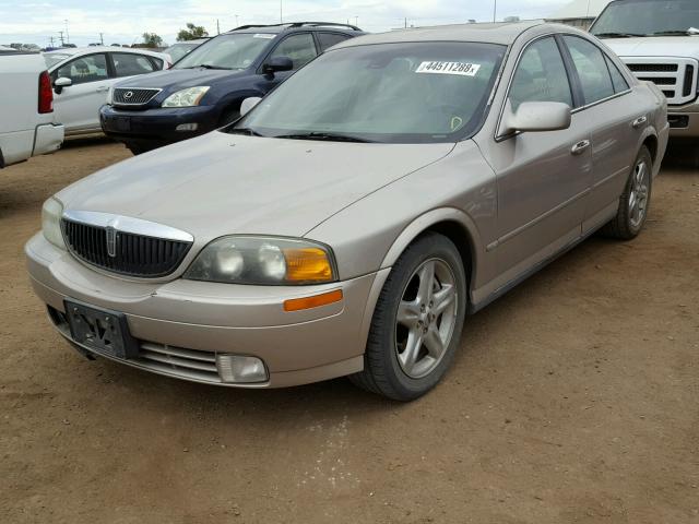 1LNHM87A01Y677570 - 2001 LINCOLN LS GRAY photo 2