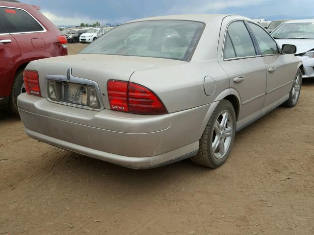 1LNHM87A01Y677570 - 2001 LINCOLN LS GRAY photo 4