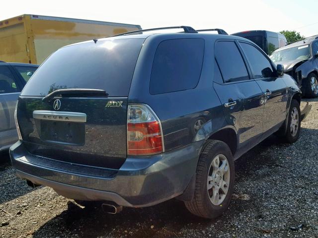 2HNYD186X6H535356 - 2006 ACURA MDX TOURIN GRAY photo 4