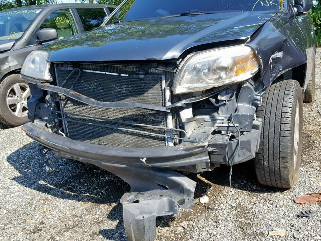 2HNYD186X6H535356 - 2006 ACURA MDX TOURIN GRAY photo 9