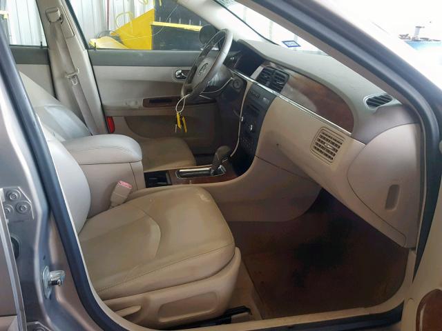 2G4WD582161209211 - 2006 BUICK LACROSSE C TAN photo 5