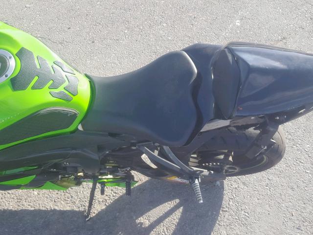 JKAZX4R149A006486 - 2009 KAWASAKI ZX600 R GREEN photo 6