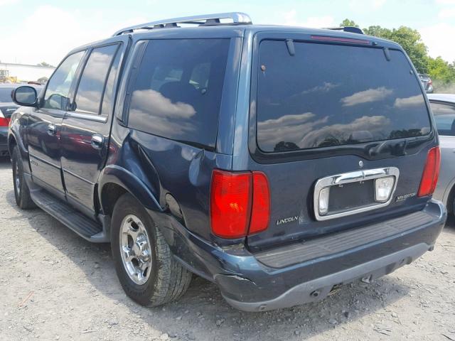 5LMFU28A31LJ04076 - 2001 LINCOLN NAVIGATOR أزرق صورة 3