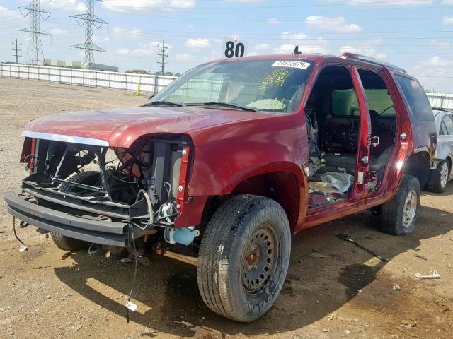 1GKFK63858J138846 - 2008 GMC YUKON DENA RED photo 2