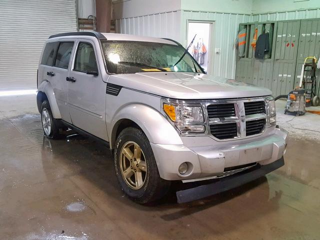 1D8GU58K48W234027 - 2008 DODGE NITRO SLT SILVER photo 1