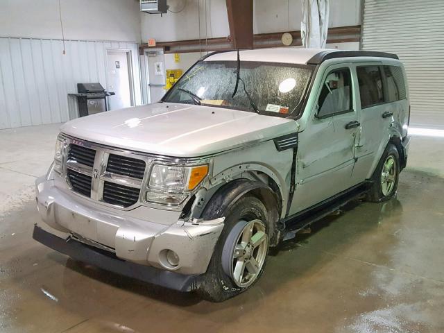 1D8GU58K48W234027 - 2008 DODGE NITRO SLT SILVER photo 2