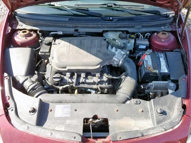 1G1ZK57778F183870 - 2008 CHEVROLET MALIBU LTZ მუქწითელი ფოტო 7