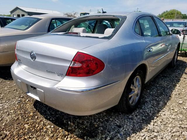 2G4WC582491229704 - 2009 BUICK LACROSSE C SILVER photo 4