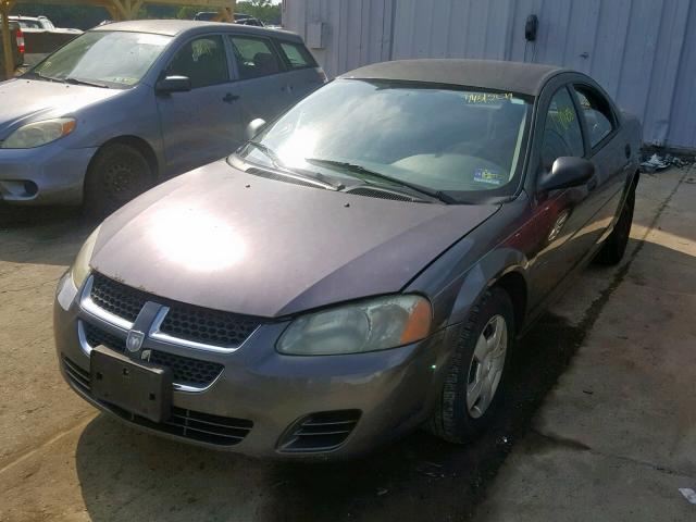 1B3EL36J44N379139 - 2004 DODGE STRATUS SE GRAY photo 2