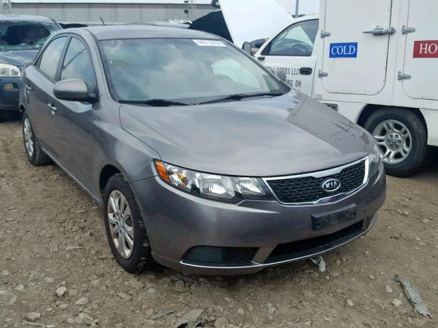 KNAFU4A28B5402616 - 2011 KIA FORTE EX GRAY photo 1