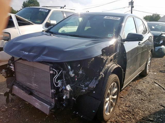 2GNAXSEV3J6300390 - 2018 CHEVROLET EQUINOX LT BLACK photo 2