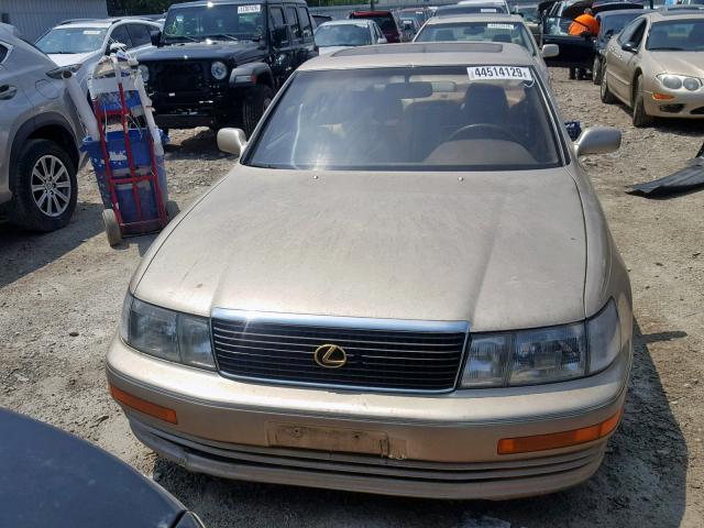 JN8UF11E3N0134345 - 1992 LEXUS LS 400 GRAY photo 9