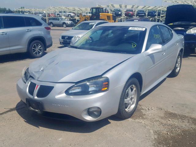 2G2WP522541365094 - 2004 PONTIAC GRAND PRIX SILVER photo 2