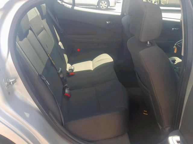 2G2WP522541365094 - 2004 PONTIAC GRAND PRIX SILVER photo 6