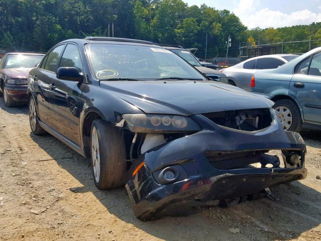 1YVHP84D465M07657 - 2006 MAZDA 6 S BLACK photo 1