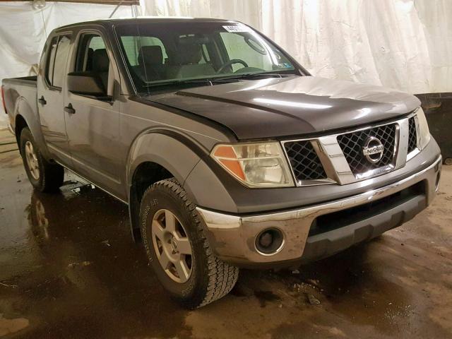 1N6AD07W37C446197 - 2007 NISSAN FRONTIER C GRAY photo 1