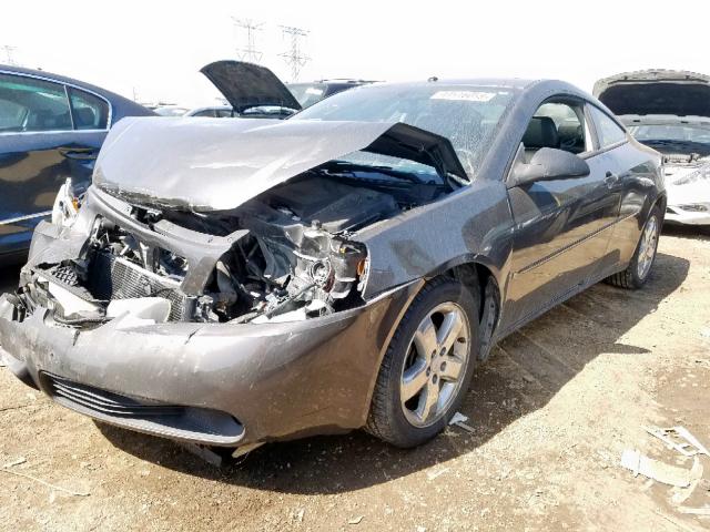 1G2ZH158764266349 - 2006 PONTIAC G6 GT GRAY photo 2