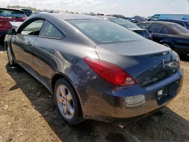 1G2ZH158764266349 - 2006 PONTIAC G6 GT GRAY photo 3