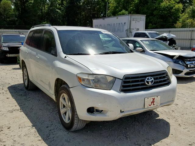 JTEDS41A282022247 - 2008 TOYOTA HIGHLANDER WHITE photo 1