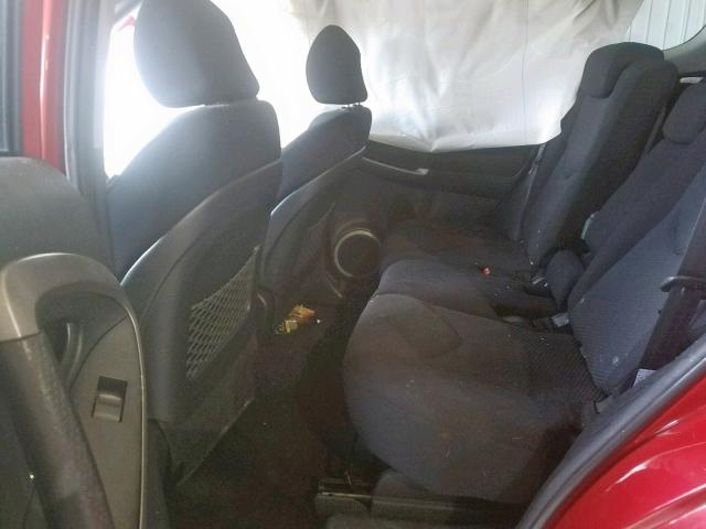 JTMZD32V575046054 - 2007 TOYOTA RAV4 SPORT RED photo 6