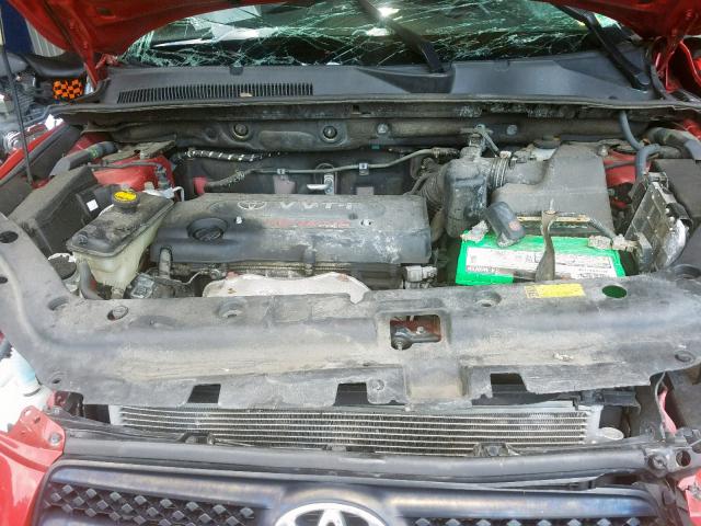 JTMZD32V575046054 - 2007 TOYOTA RAV4 SPORT RED photo 7