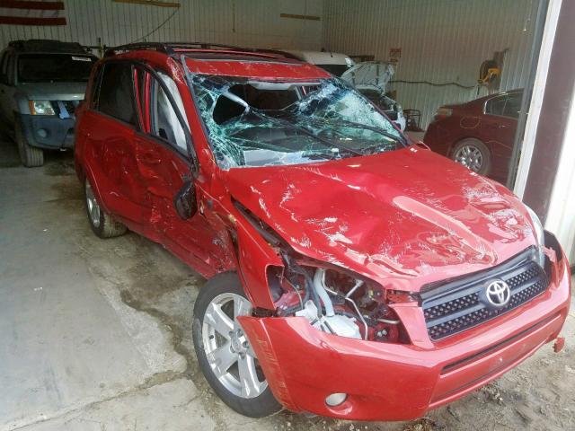 JTMZD32V575046054 - 2007 TOYOTA RAV4 SPORT RED photo 9