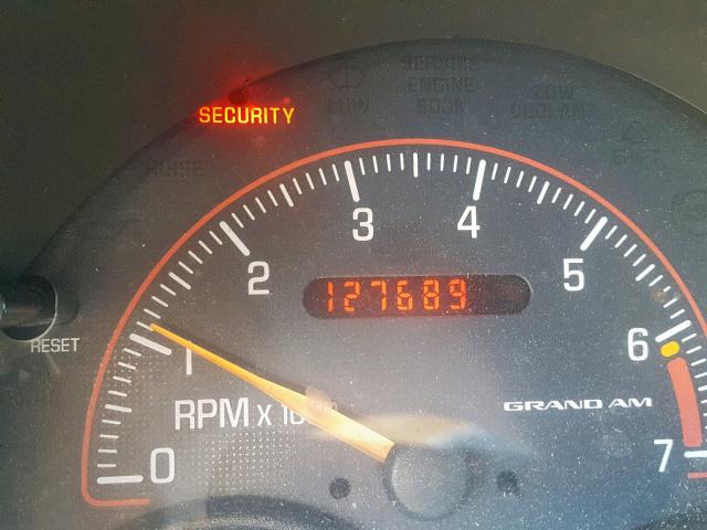 1G2NE52E65M190906 - 2005 PONTIAC GRAND AM S MAROON photo 8