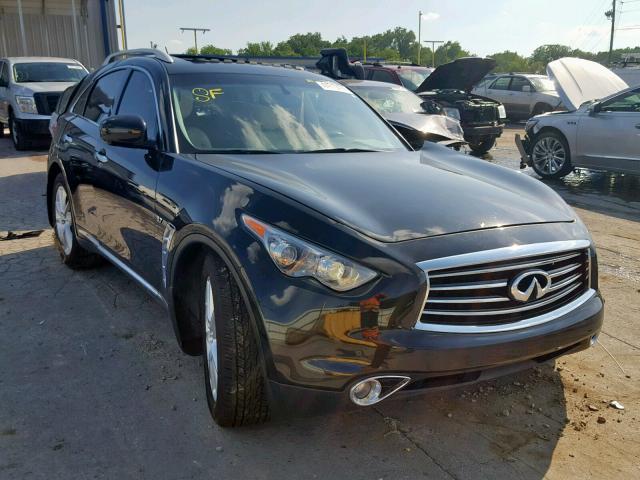 JN8CS1MU0FM381039 - 2015 INFINITI QX70 BLACK photo 1