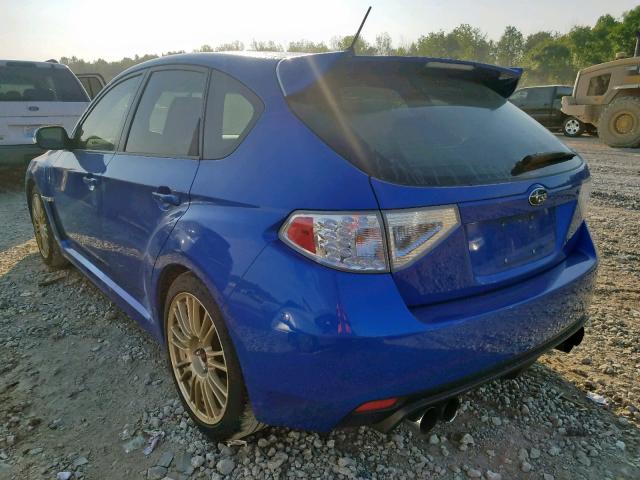 JF1GR89658L823176 - 2008 SUBARU IMPREZA WR BLUE photo 3