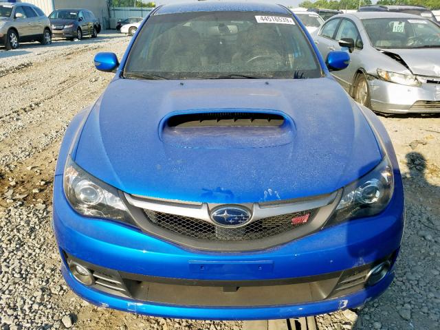 JF1GR89658L823176 - 2008 SUBARU IMPREZA WR BLUE photo 9