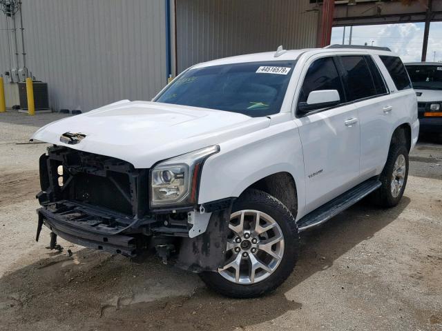 1GKS2AKC4GR272285 - 2016 GMC YUKON SLE WHITE photo 2