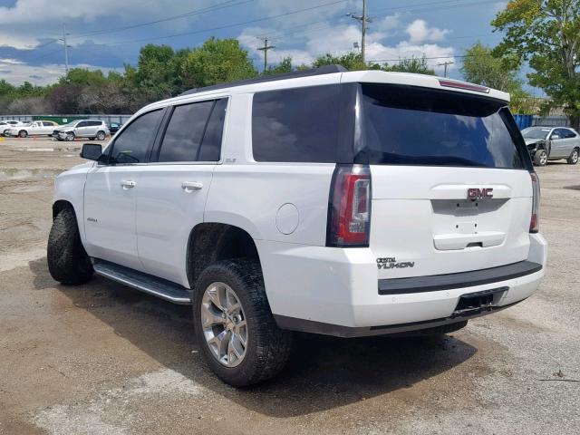 1GKS2AKC4GR272285 - 2016 GMC YUKON SLE WHITE photo 3