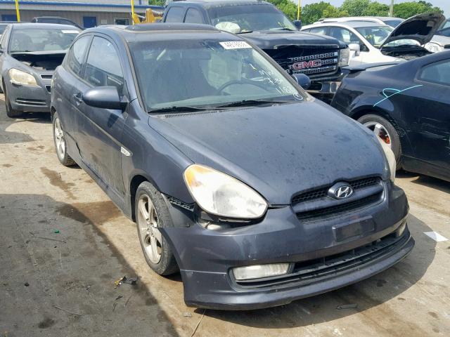 KMHCN36C38U061182 - 2008 HYUNDAI ACCENT SE GRAY photo 1