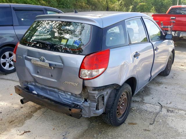 2T1KR32E13C088592 - 2003 TOYOTA MATRIX BLUE photo 4