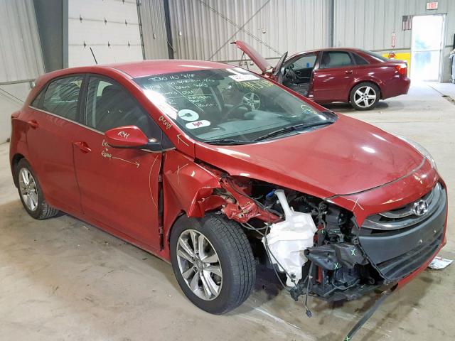 KMHD35LH8FU248808 - 2015 HYUNDAI ELANTRA GT RED photo 1