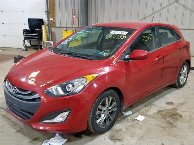 KMHD35LH8FU248808 - 2015 HYUNDAI ELANTRA GT RED photo 2