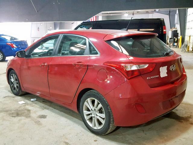 KMHD35LH8FU248808 - 2015 HYUNDAI ELANTRA GT RED photo 3