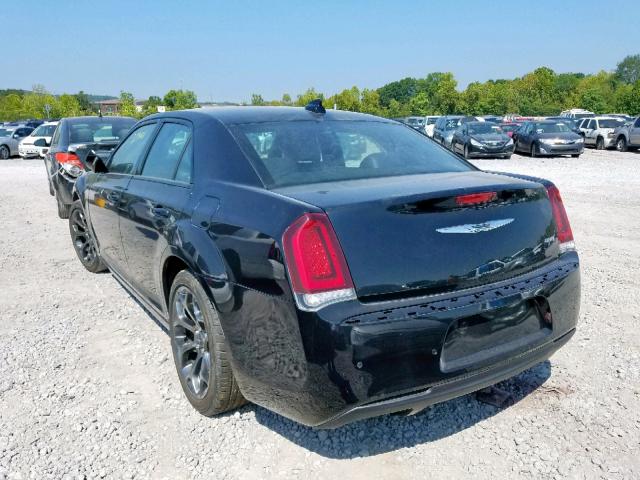 2C3CCABG1JH283529 - 2018 CHRYSLER 300 S BLACK photo 3