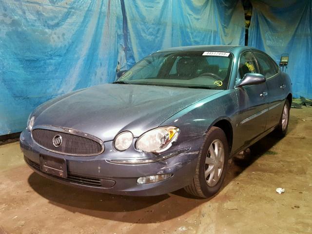 2G4WD582361147083 - 2006 BUICK LACROSSE C BLUE photo 2