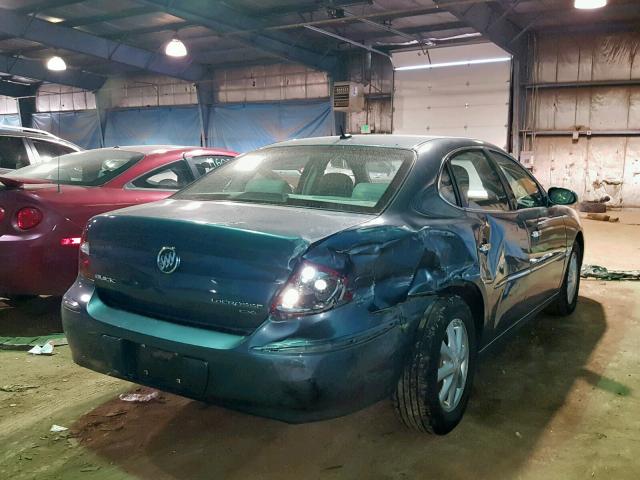 2G4WD582361147083 - 2006 BUICK LACROSSE C BLUE photo 4