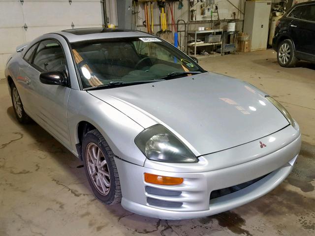 4A3AC44G81E045070 - 2001 MITSUBISHI ECLIPSE GS SILVER photo 1